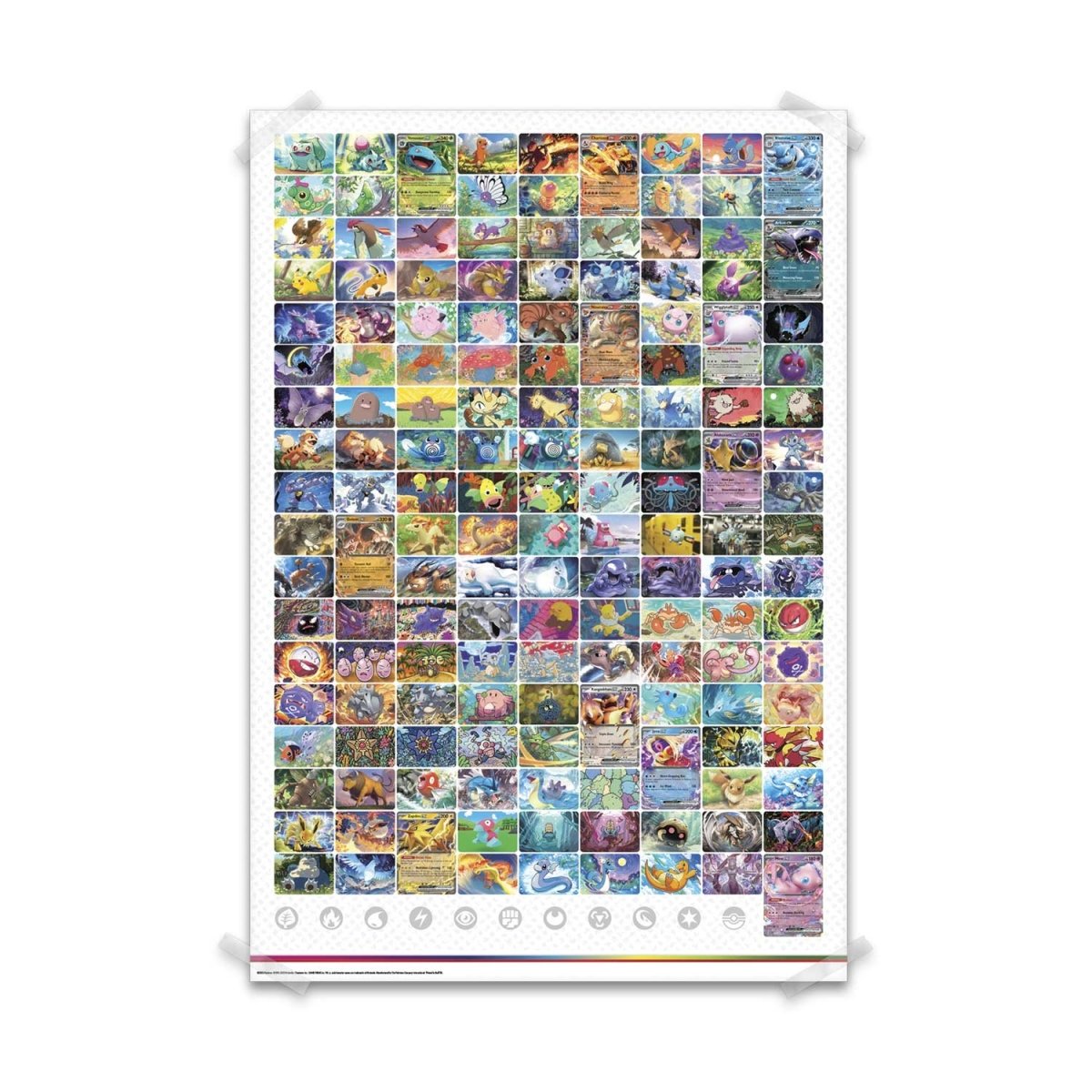 Pokemon TCG: 151 Poster Collection