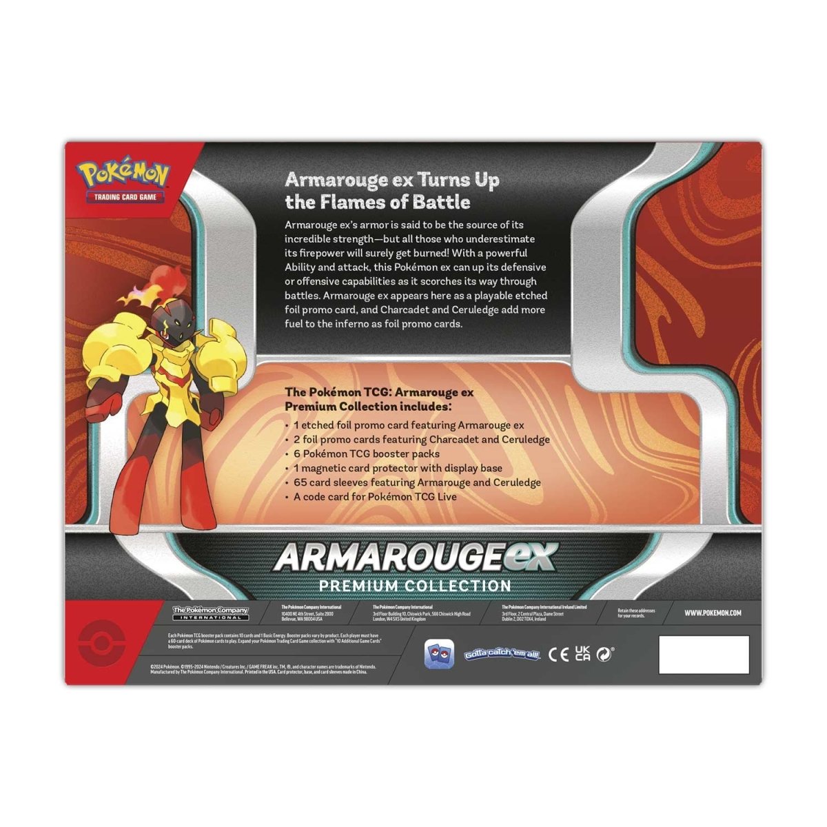 Pokemon TCG: Armarouge ex Premium Collection