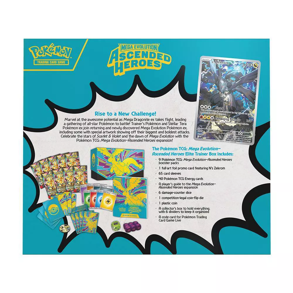 Pokemon TCG: Ascended Heroes Elite Trainer Box