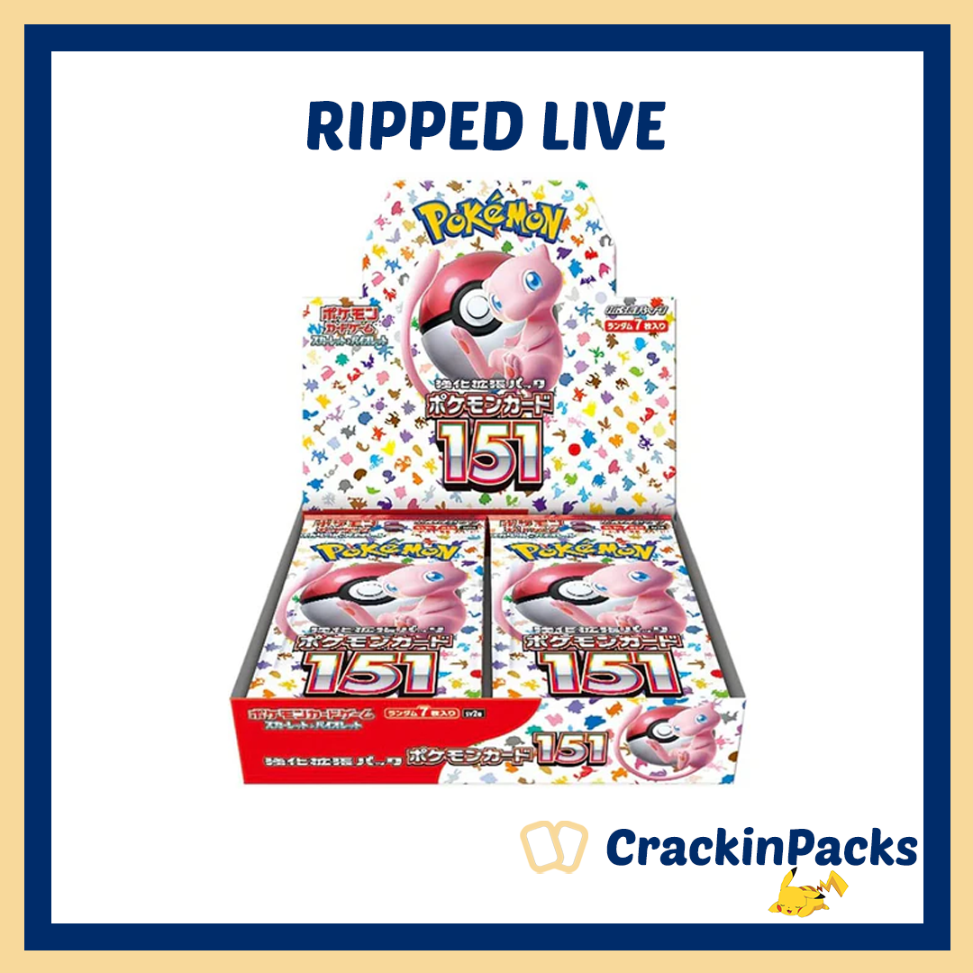 Pokemon TCG: 151 Booster Box **Japanese** - (**Bounty**)