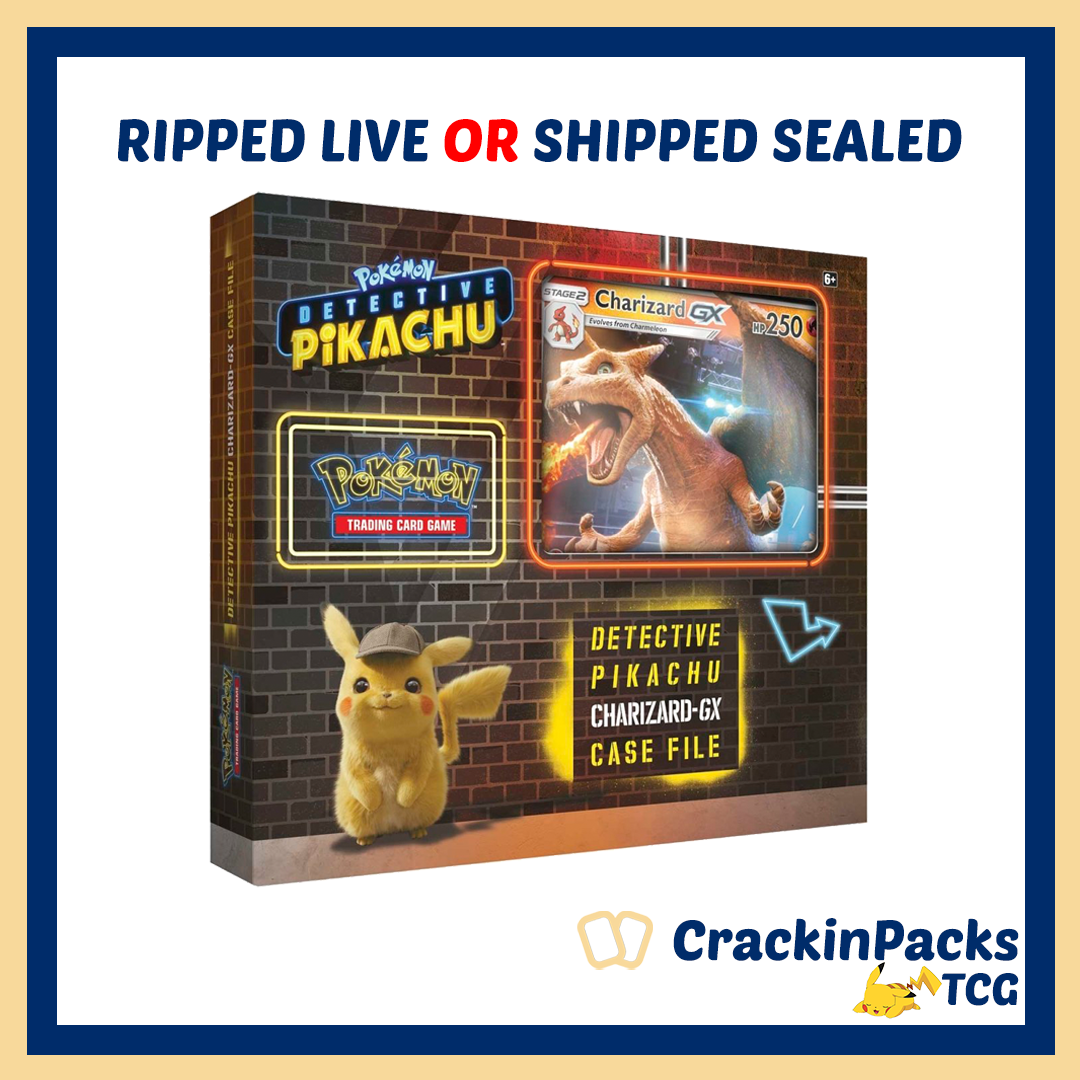 Pokemon TCG: Detective Pikachu Charizard-GX Case File