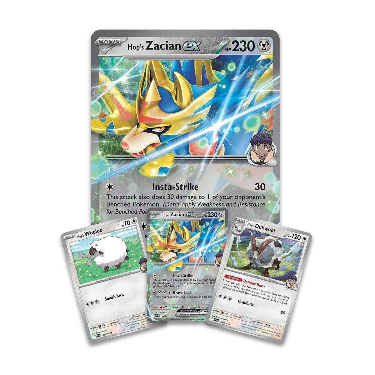 Pokemon TCG: Hop’s Zacian ex Box