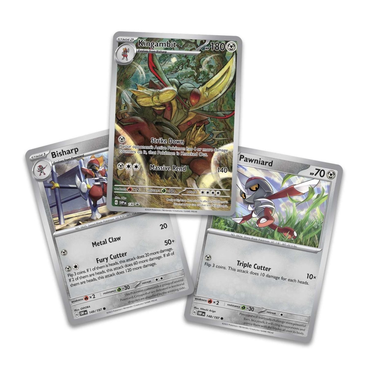 Pokemon TCG: Shrouded Fable Kingambit Illustration Collection