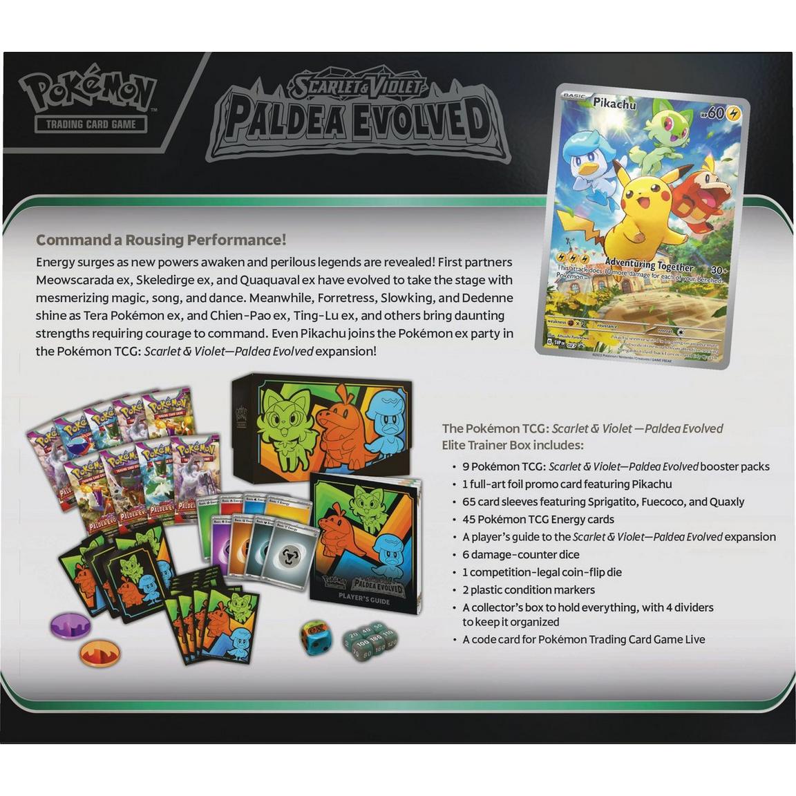 Pokemon TCG: Paldea Evolved Elite Trainer Box - RIP LIVE OR SHIP SEALED