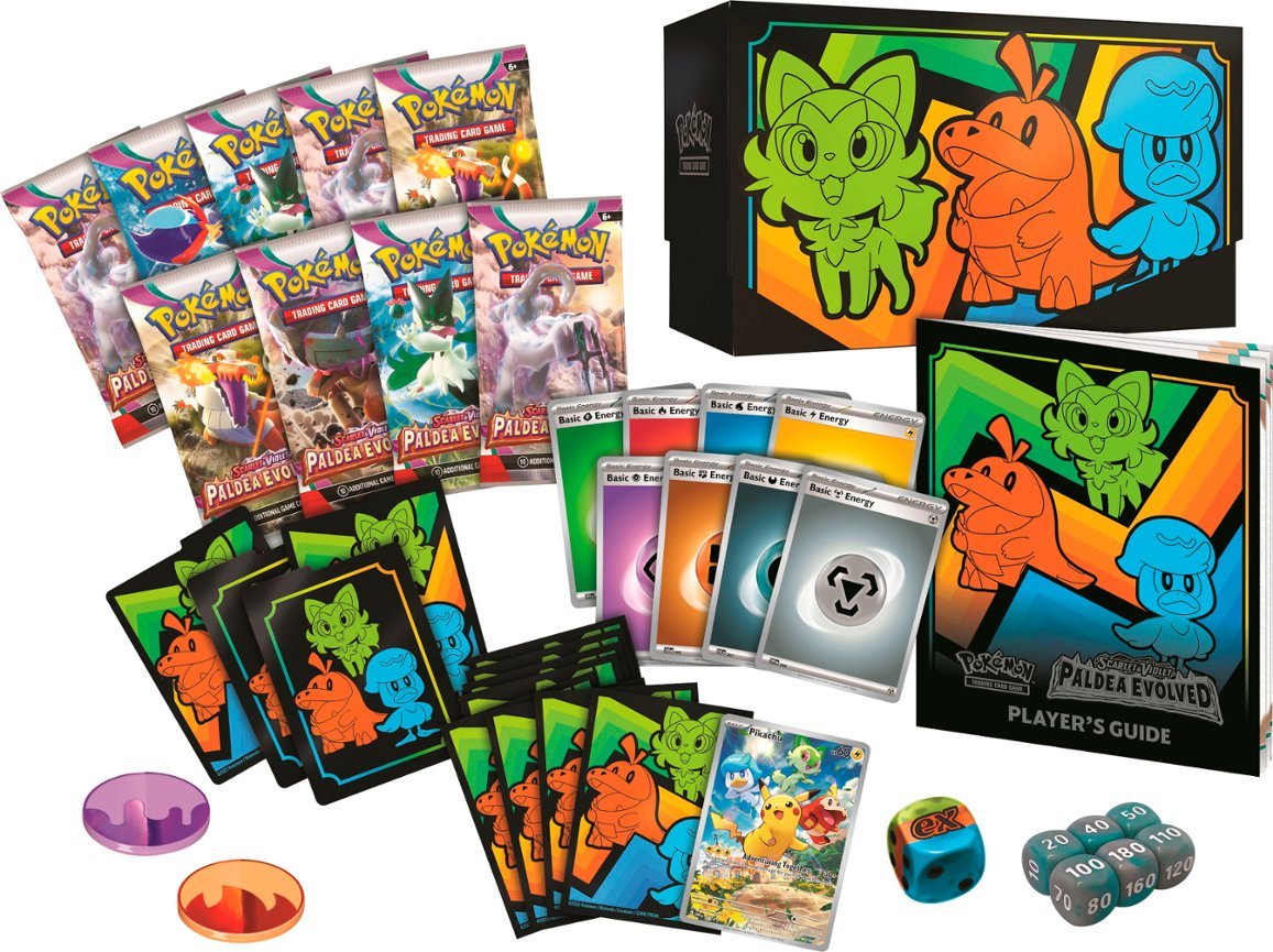 Pokemon TCG: Paldea Evolved Elite Trainer Box - RIP LIVE OR SHIP SEALED