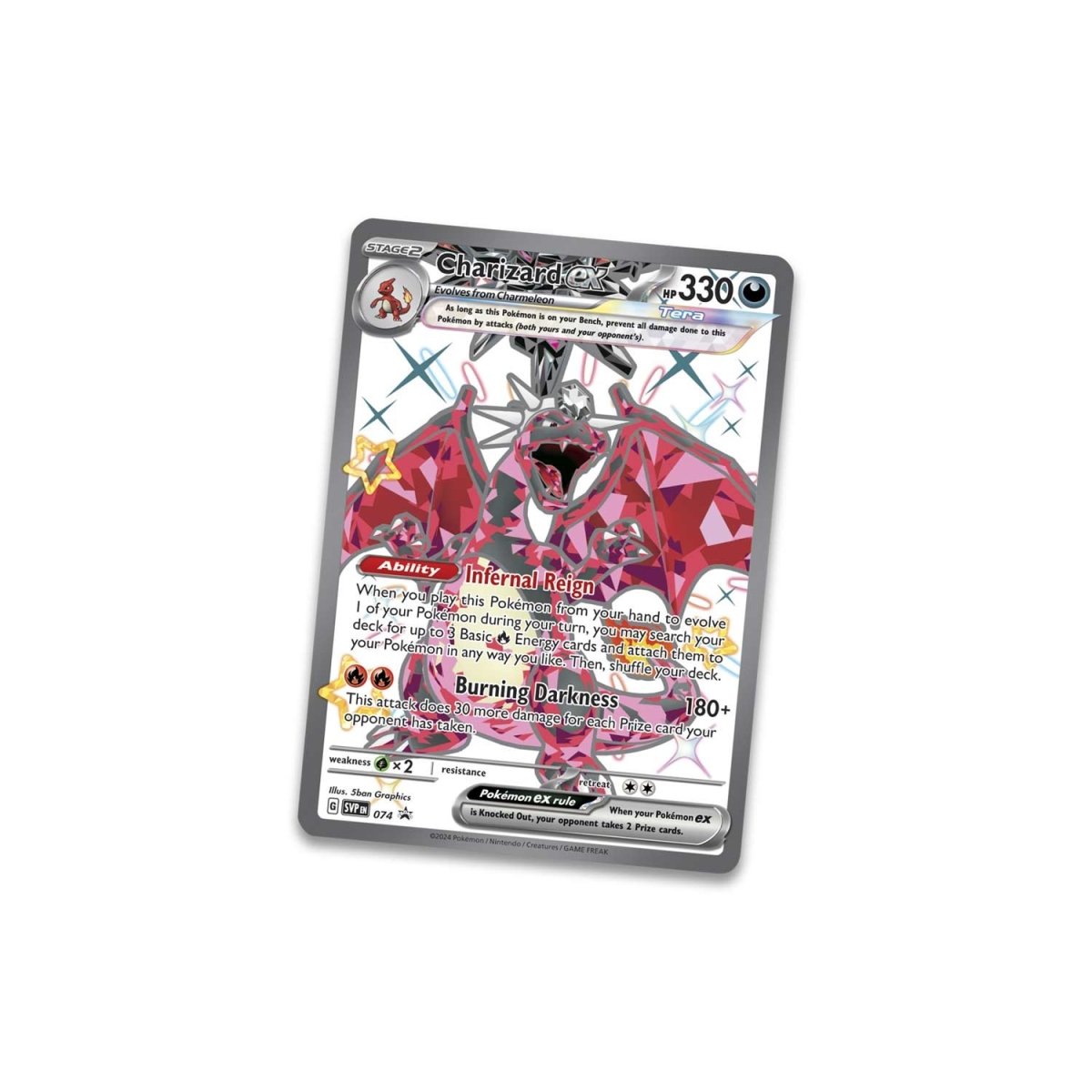 Pokemon TCG: Paldean Fates Tin - Charizard ex