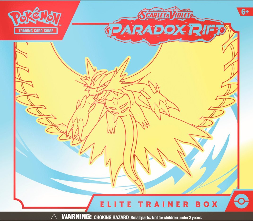 Pokemon TCG: Paradox Rift Elite Trainer Box - RIP LIVE OR SHIP SEALED