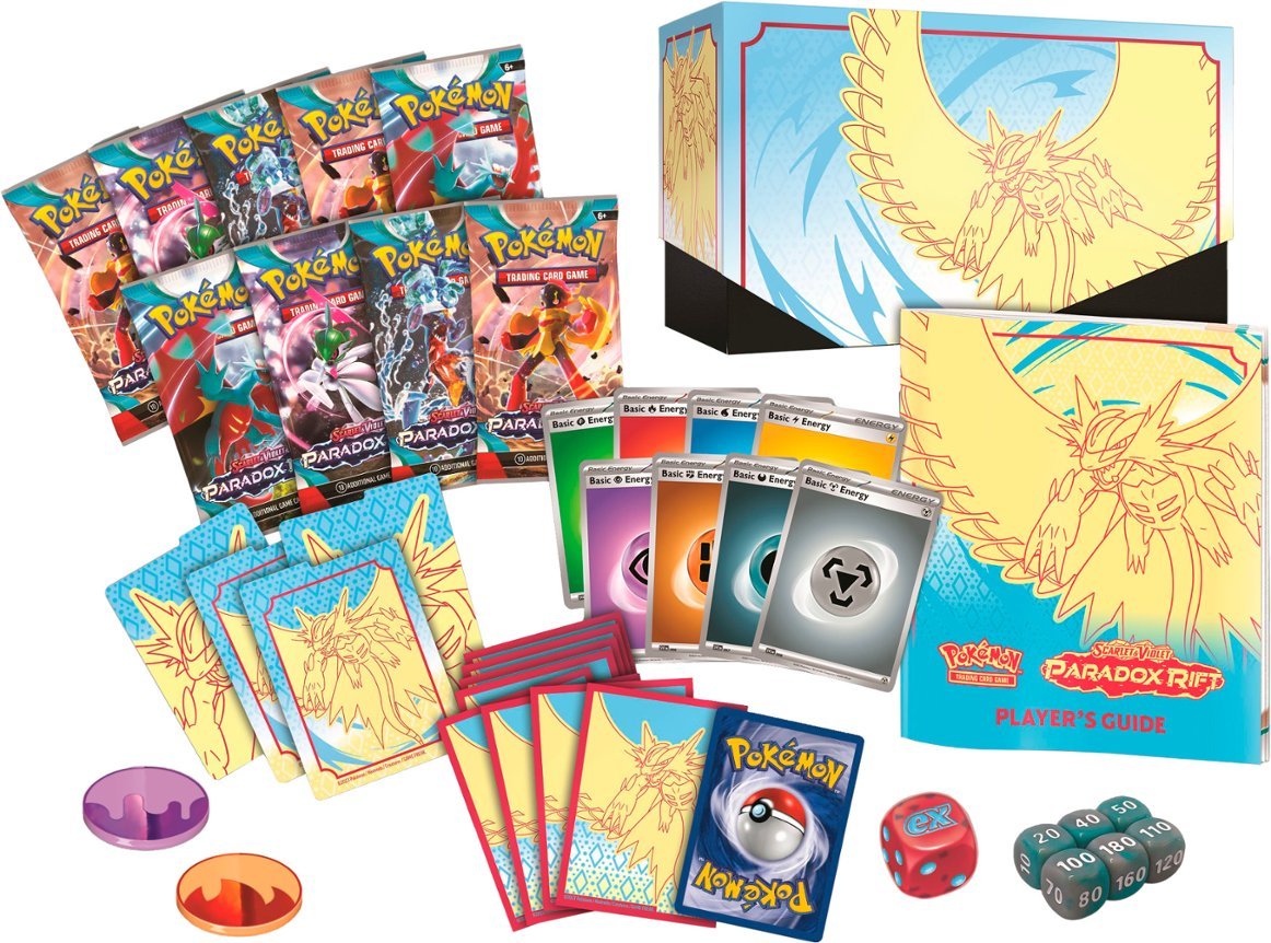 Pokemon TCG: Paradox Rift Elite Trainer Box - RIP LIVE OR SHIP SEALED