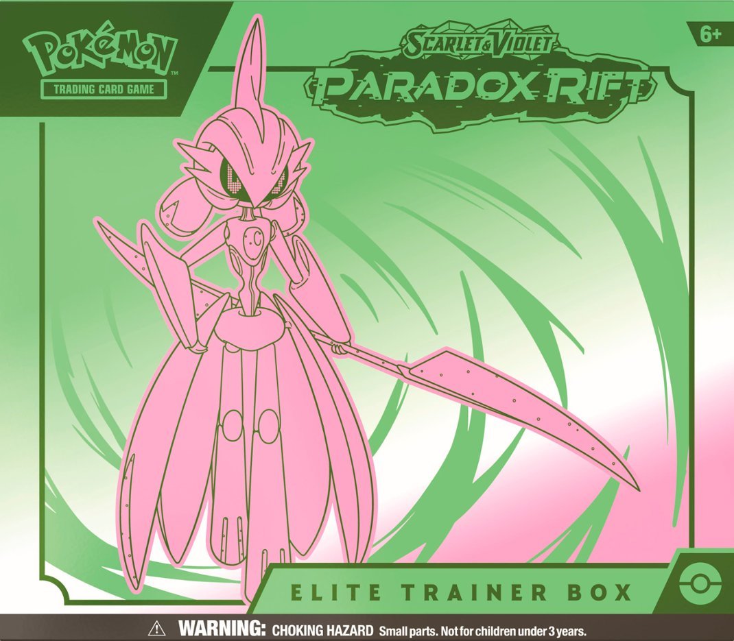 Pokemon TCG: Paradox Rift Elite Trainer Box - RIP LIVE OR SHIP SEALED