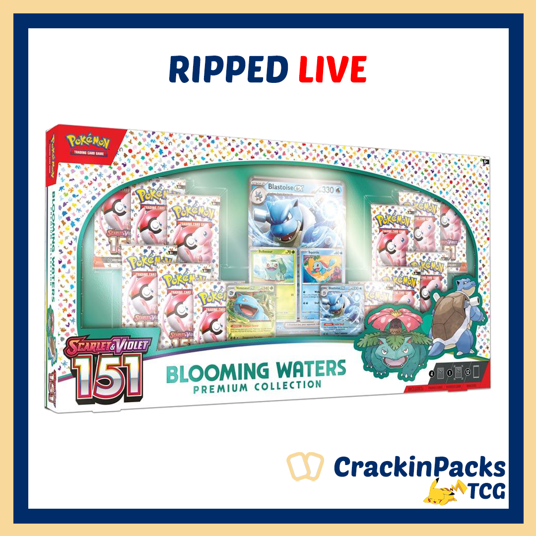 Pokemon TCG: 151 Blooming Waters Premium Collection