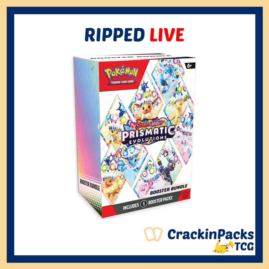 Pokemon TCG: Prismatic Evolutions Booster Bundle