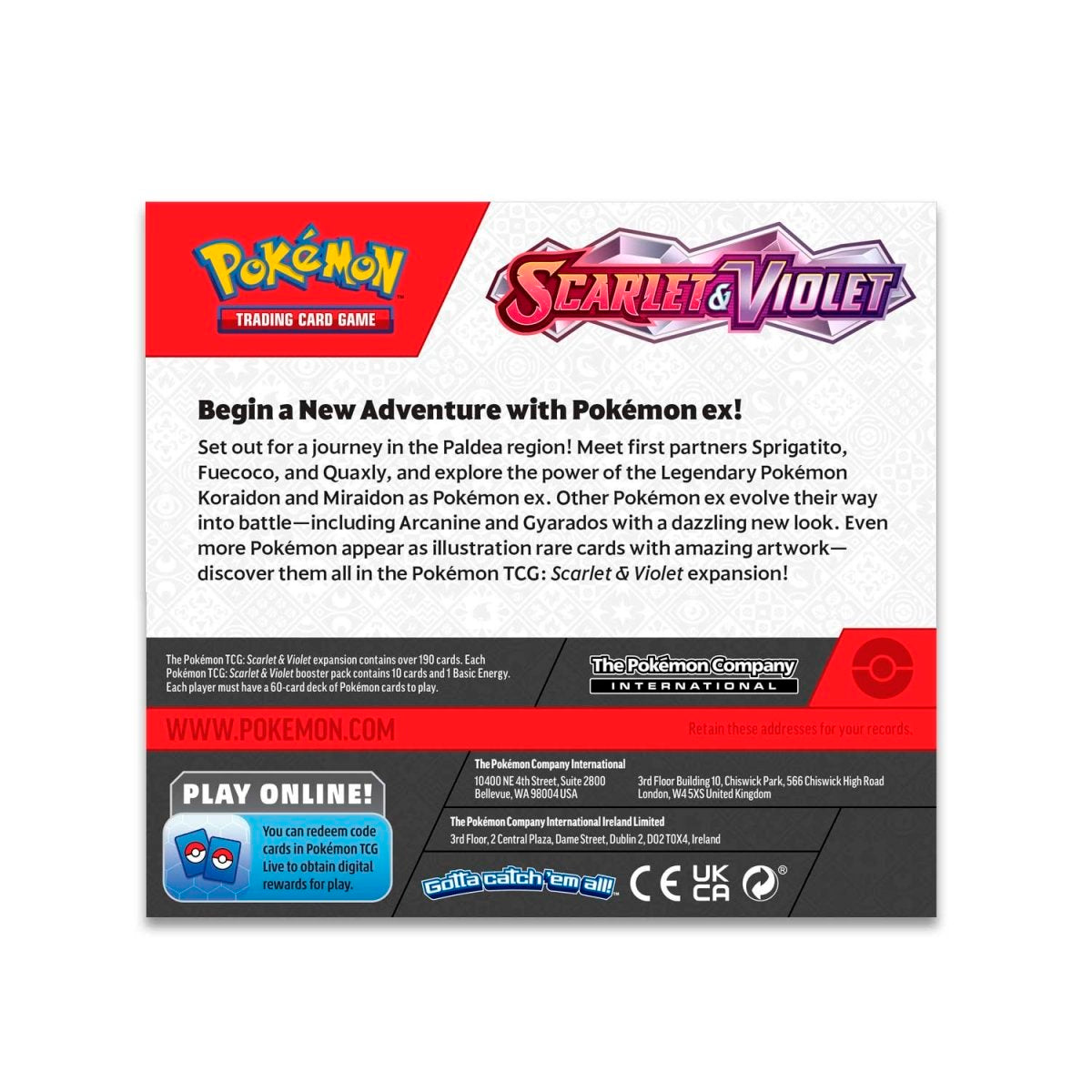 Pokemon TCG: Scarlet & Violet Base Booster Box