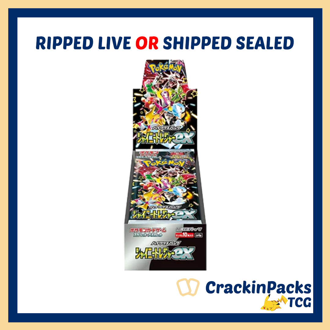 Pokemon TCG: Shiny Treasures EX **Japanese** - RIP LIVE OR SHIP SEALED