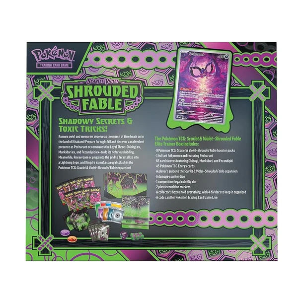 Pokemon TCG: Shrouded Fable Elite Trainer Box - RIP LIVE OR SHIP SEALED