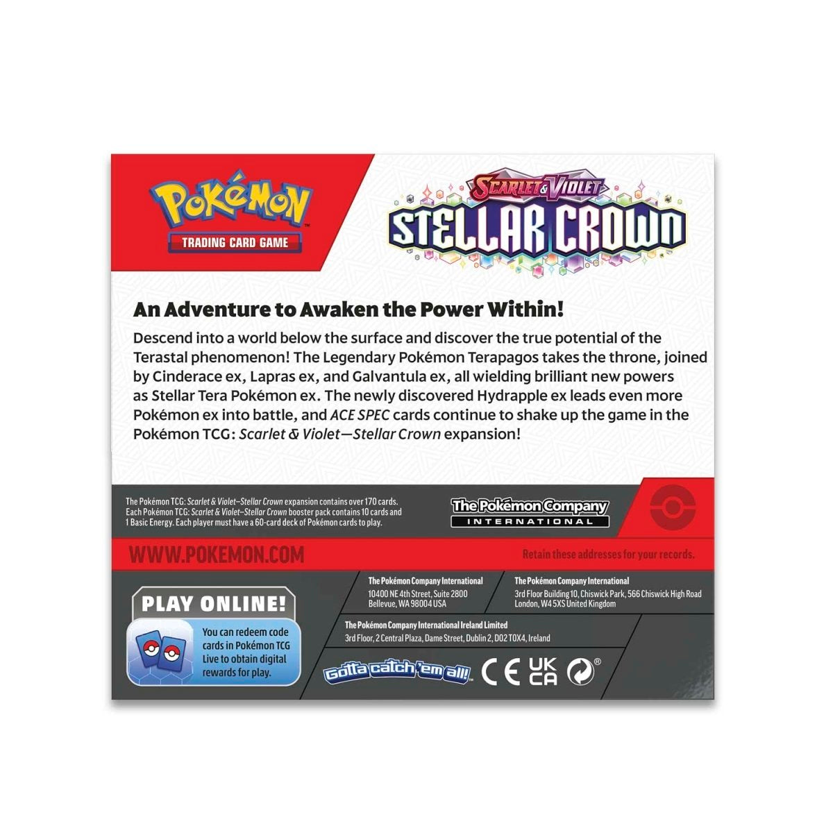 Pokemon TCG: Stellar Crown Booster Box - RIP LIVE OR SHIP SEALED
