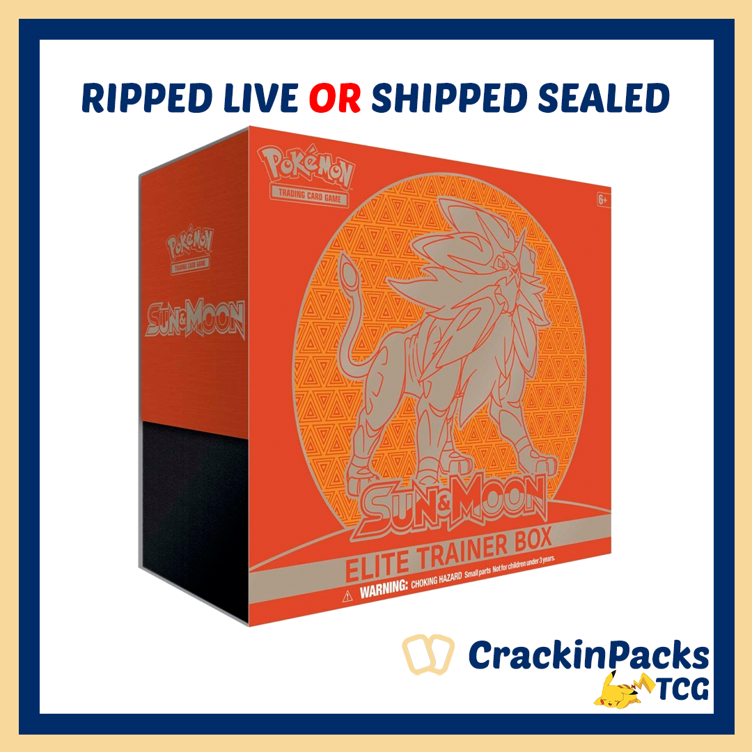 Pokemon TCG: Sun & Moon Elite Trainer Box - Solgaleo