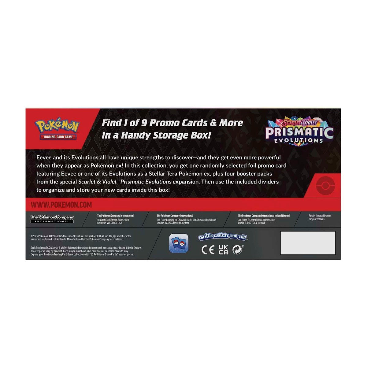 Pokemon TCG: Prismatic Evolution Surprise Box