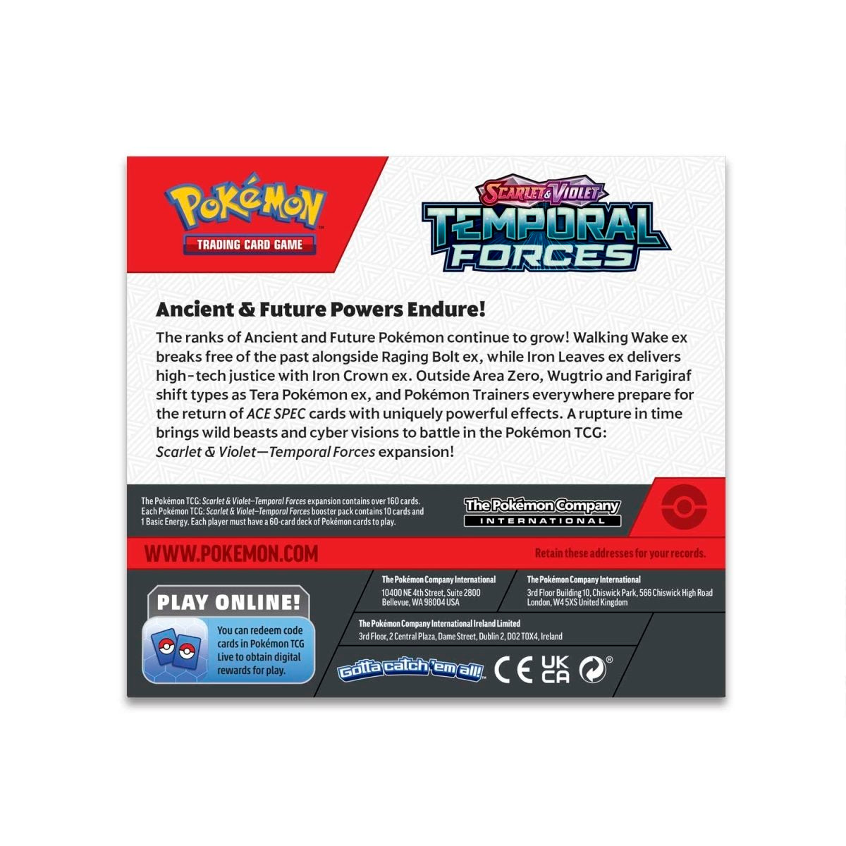 Pokemon TCG: Temporal Forces Booster Box - RIP LIVE OR SHIP SEALED