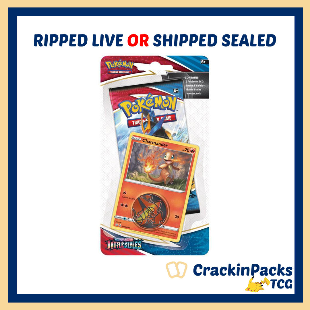 Pokemon TCG: Battle Styles Single Pack Blister [Charmander]