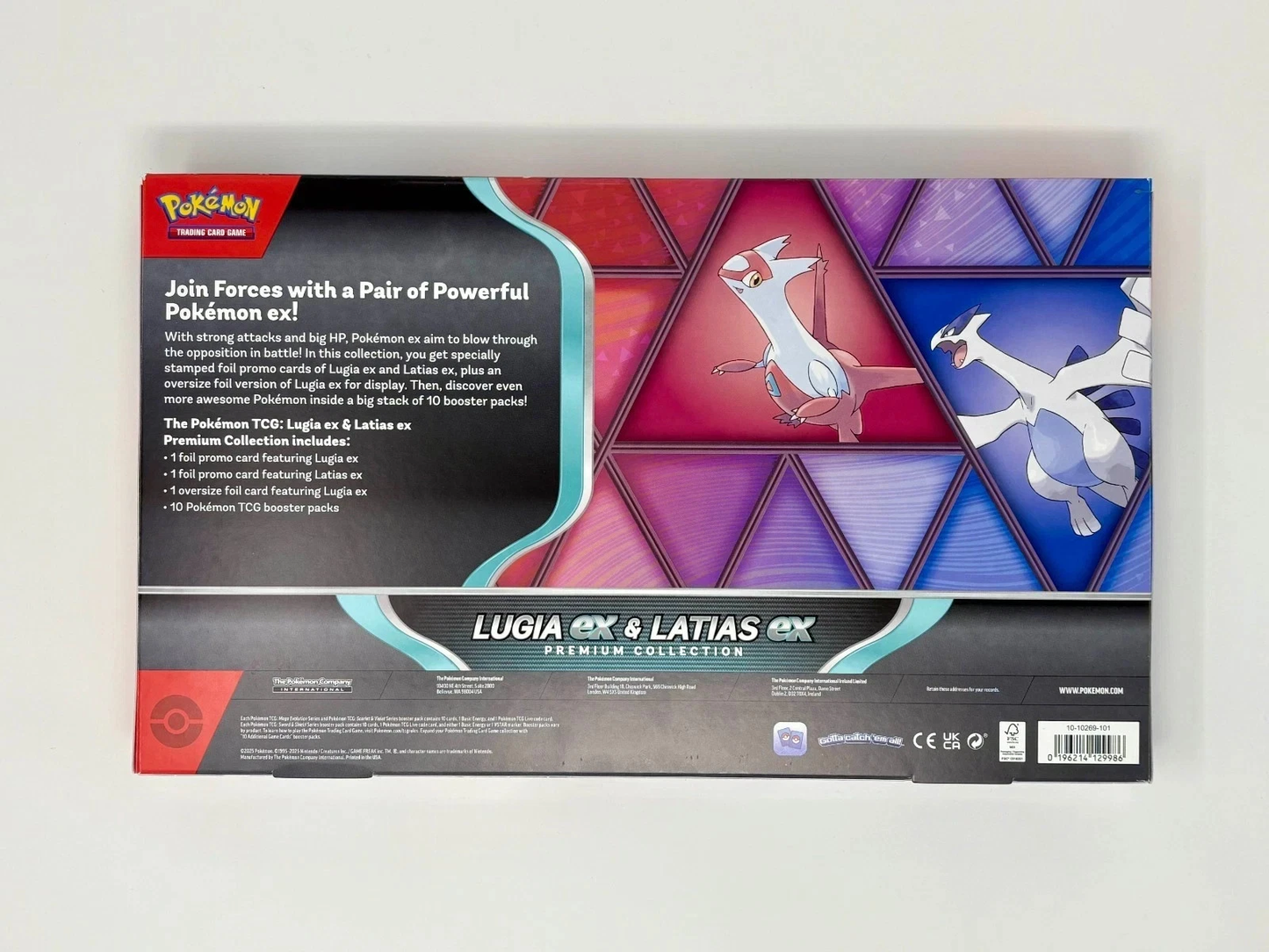 Pokemon TCG: Lugia ex & Latias ex Premium Collection Box