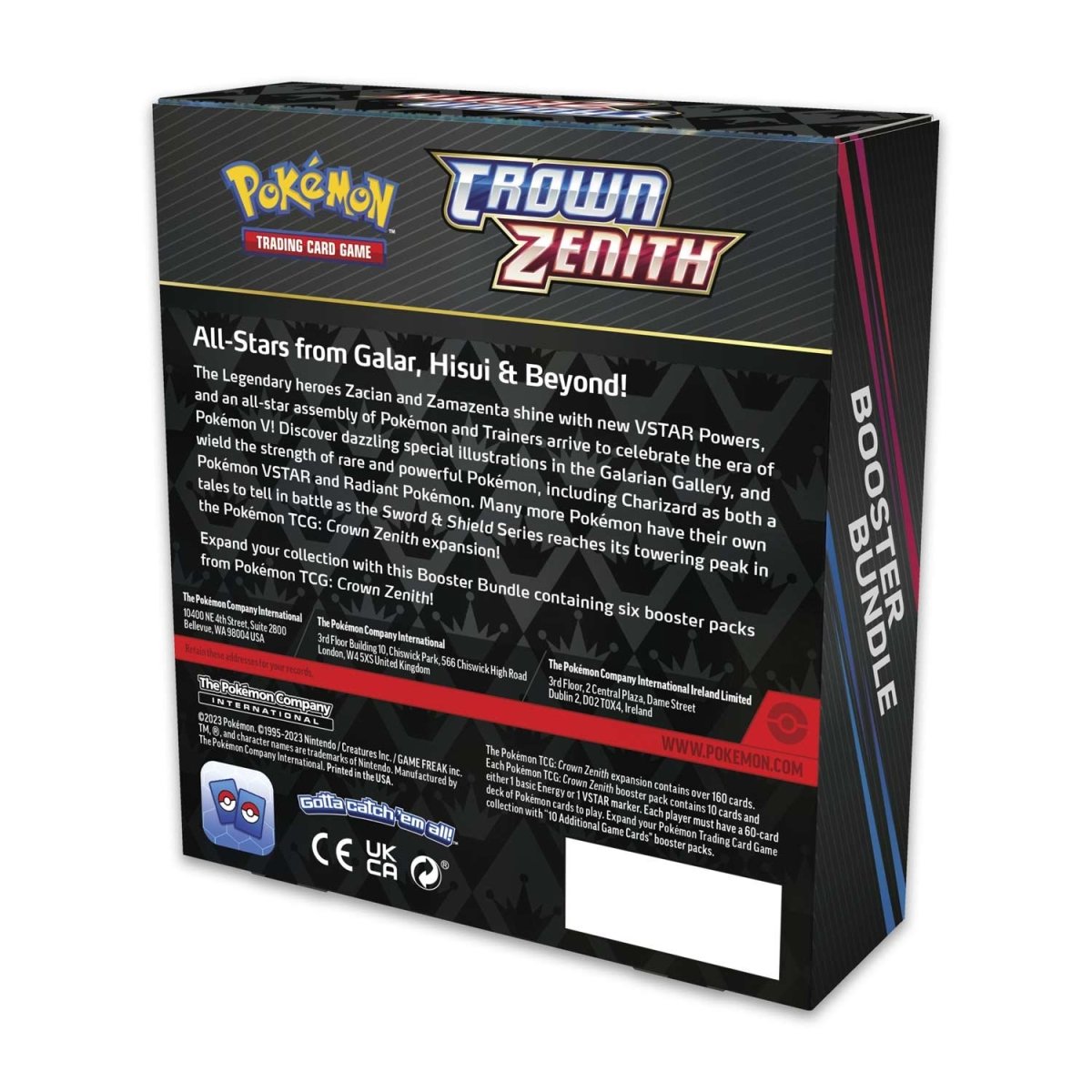 Pokemon TCG: Crown Zenith Booster Bundle (6 Packs) - RIP LIVE OR SHIP SEALED