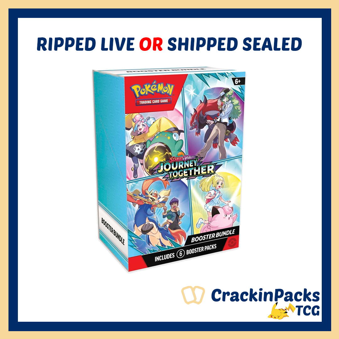 Pokemon TCG: Journey Together Booster Bundle