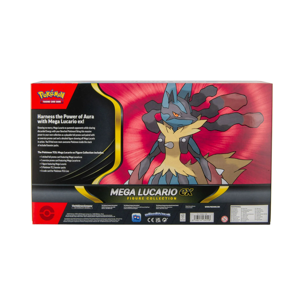 Pokemon TCG: Mega Lucario ex Figure Collection