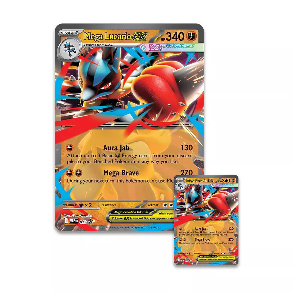 Pokemon TCG: Mega Lucario ex Figure Collection