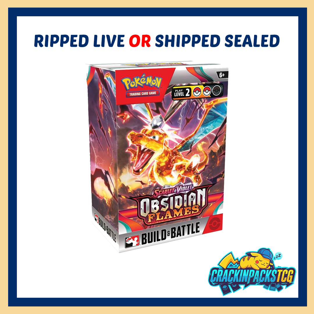 Pokemon TCG: Obsidian Flames Build & Battle Box