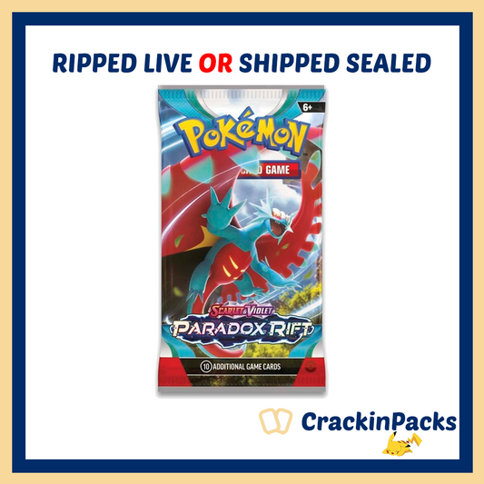 Pokemon TCG: Paradox Rift Booster Pack (1) - RIP LIVE (**Bounty**)