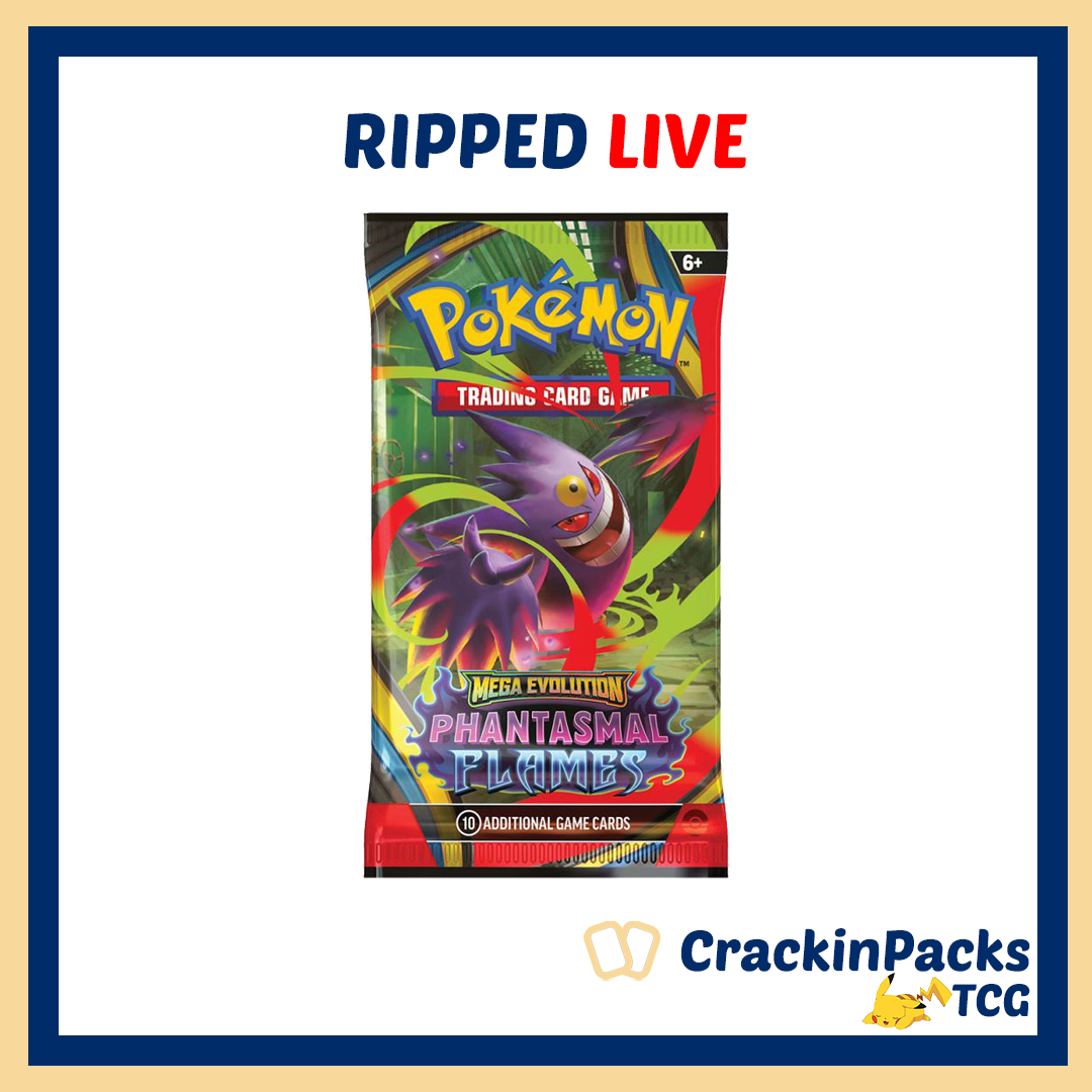 Pokemon TCG: Phantasmal Flames Booster Pack