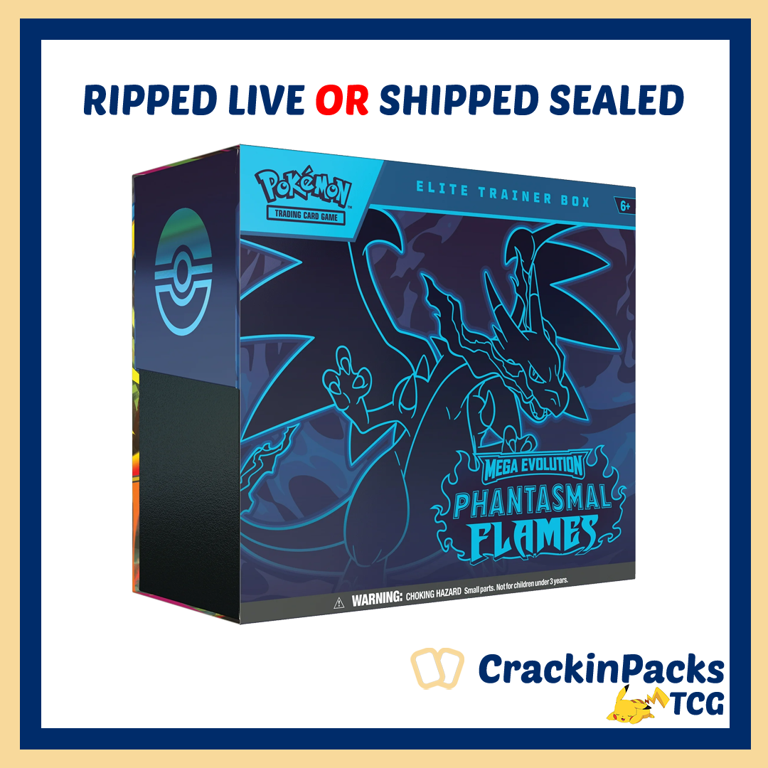 Pokemon TCG: Phantasmal Flames Elite Trainer Box