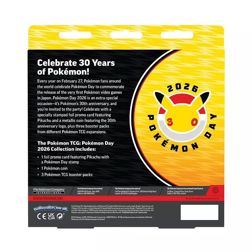Pokemon TCG: Pokemon Day 2026 Collection