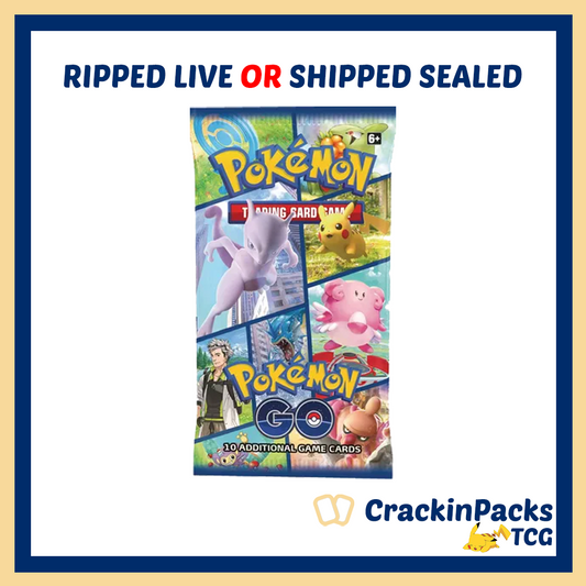 Pokemon TCG: Pokemon GO Booster Booster Pack (1) - RIP LIVE (**Bounty**)