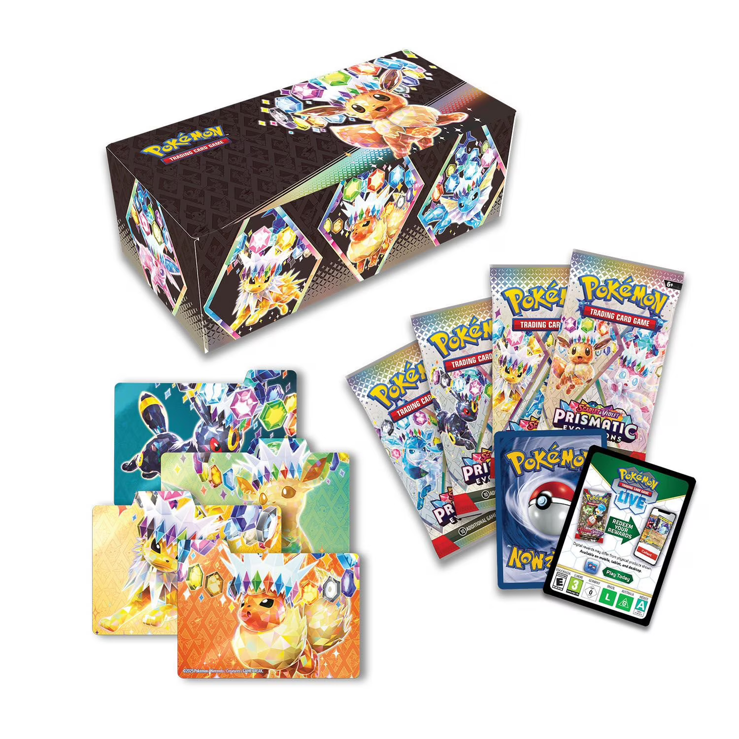 Pokemon TCG: Prismatic Evolutions Surprise Box + Booster Bundle (Sam's Club)