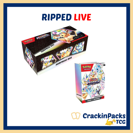Pokemon TCG: Prismatic Evolutions Surprise Box + Booster Bundle (Sam's Club)