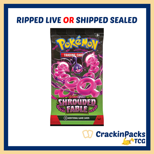 Pokemon TCG: Shrouded Fable Booster Pack (1) - RIP LIVE (**Bounty**)