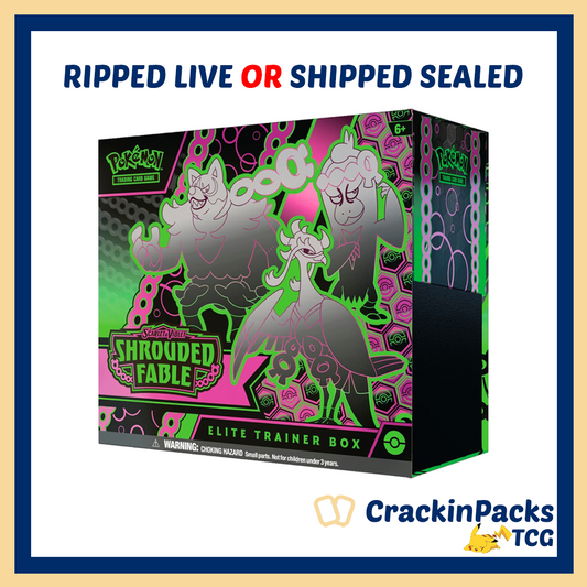 Pokemon TCG: Shrouded Fable Elite Trainer Box - RIP LIVE OR SHIP SEALED