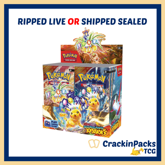 Pokemon TCG: Surging Sparks Booster Box - RIP LIVE