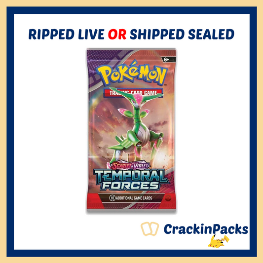 Pokemon TCG: Temporal Forces Booster Pack (1) - RIP LIVE (**Bounty**)