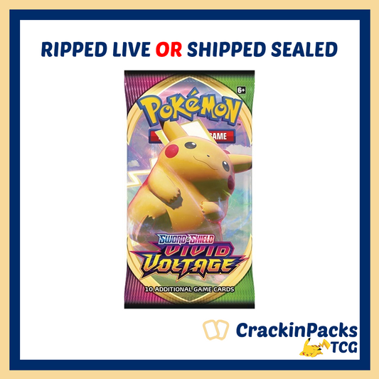 Pokemon TCG: Vivid Voltage Booster Booster Pack (1) - RIP LIVE (**Bounty**)